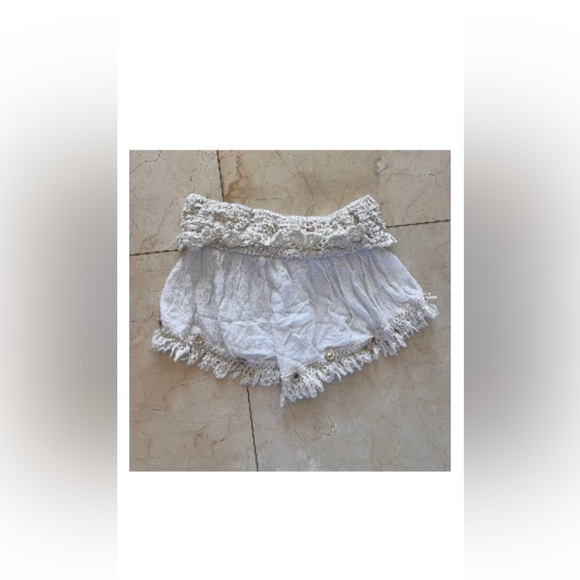 Ocean drive shorts and shirt set- off the shoulders top small - Picture 3 of 7